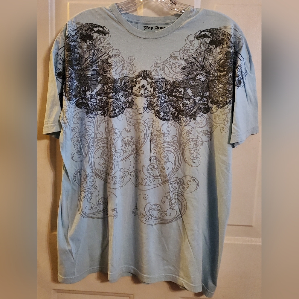 Pop Icon Graphic Tee, Mens size large